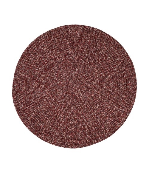 Rhody Sandi Sangria SA48 4 ft. X 4 ft. Round Rug