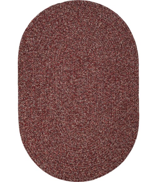 Rhody Sandi Sangria SA48 5 ft. X 8 ft. Oval Rug