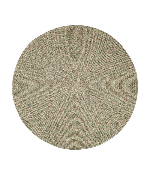 Rhody Sandi Bayleaf SA68 6 ft. X 6 ft. Round Rug