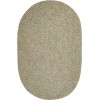 Rhody Sandi Bayleaf SA68 2 ft. X 3 ft. Oval Braided Rug