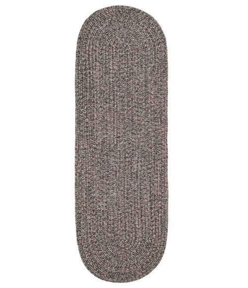 Rhody Sandi Graphite SA88 2 ft. X 4 ft. Oval Runner Rug