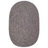 Rhody Sandi Denim SA98 2 ft. X 3 ft. Oval Braided Rug