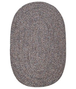 Rhody Sandi Denim SA98 4 ft. X 6 ft. Oval Braided Rug