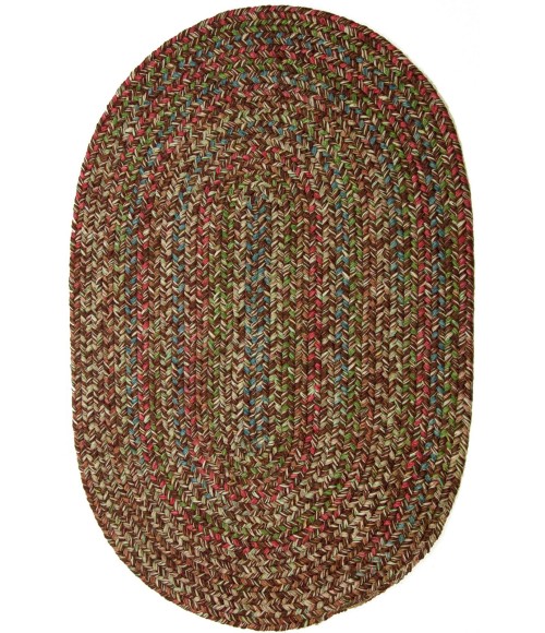 Rhody Sophia Brown SO35 3 ft. X 5 ft. Oval Rug