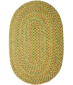 Rhody Sophia Sand Natural SO55 5 ft. X 8 ft. Oval Braided Rug