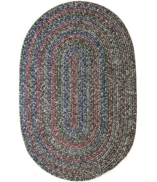 Rhody Sophia Graphite Gray SO85 3 ft. X 5 ft. Oval Rug