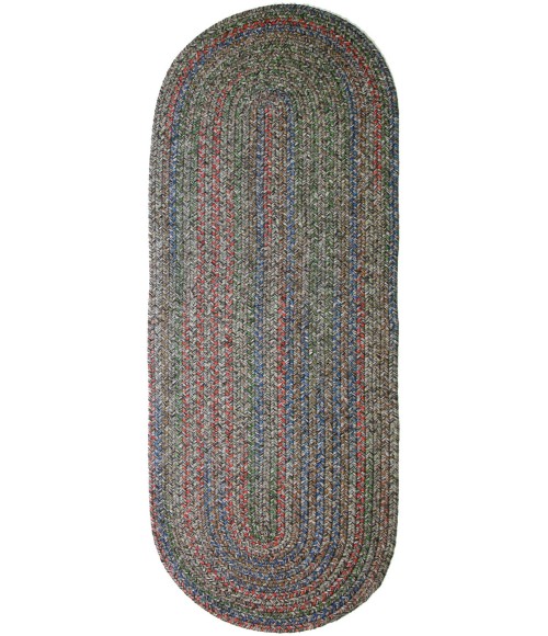 Rhody Sophia Graphite Gray SO85 2 ft. X 6 ft. Oval Runner Rug