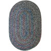 Rhody Sophia Denim Blue SO95 3 ft. X 5 ft. Oval Braided Rug
