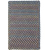 Rhody Woodstock Indigo WO11 2 ft. X 3 ft. Rectangle Braided Rug
