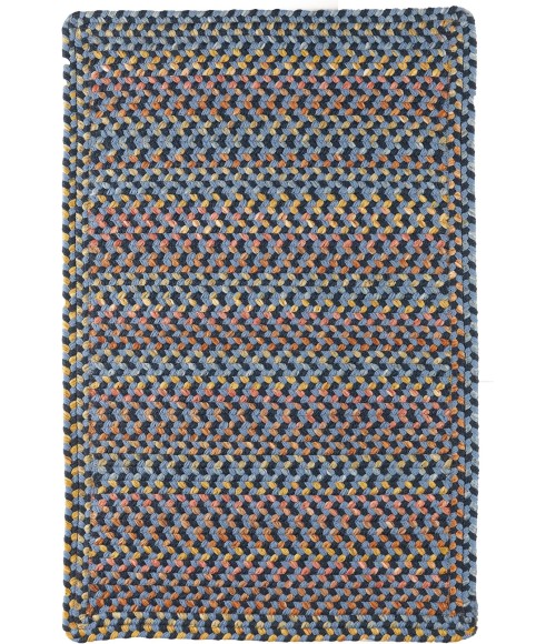 Rhody Woodstock Indigo WO11 7 ft. X 9 ft. Rectangle Rug