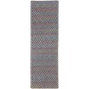 Rhody Woodstock Indigo WO11 2 ft. X 6 ft. Rectangle Braided Rug
