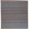Rhody Woodstock Indigo WO11 4 ft. X 4 ft. Square Braided Rug