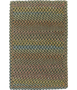 Rhody Woodstock Forest WO21 5 ft. X 8 ft. Rectangle Braided Rug