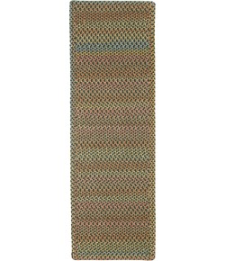 Rhody Woodstock Forest WO21 2 ft. X 6 ft. Rectangle Braided Rug