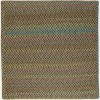 Rhody Woodstock Forest WO21 4 ft. X 4 ft. Square Braided Rug