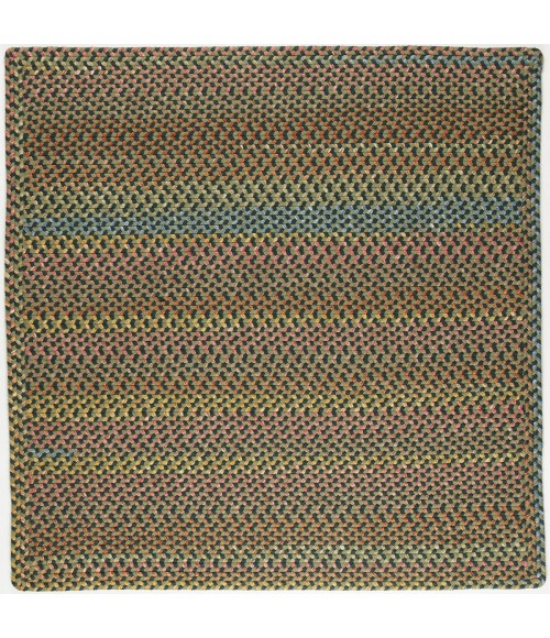 Rhody Woodstock Forest WO21 4 ft. X 4 ft. Square Rug