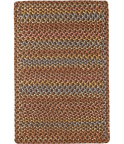 Rhody Woodstock Hickory WO31 3 ft. X 5 ft. Rectangle Braided Rug