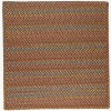 Rhody Woodstock Hickory WO31 4 ft. X 4 ft. Square Braided Rug