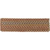 Rhody Woodstock Hickory WO31 8 in. X 28 in. Stair Tread Set-of-13 Braided Rug