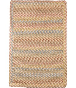 Rhody Woodstock Khaki WO51 2 ft. X 3 ft. Rectangle Braided Rug