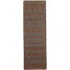 Rhody Woodstock Onyx WO81 2 ft. X 6 ft. Rectangle Braided Rug