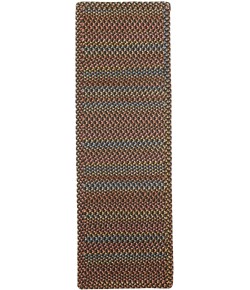 Rhody Woodstock Onyx WO81 2 ft. X 8 ft. Rectangle Braided Rug