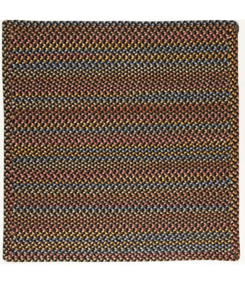 Rhody Woodstock Onyx WO81 10 ft. X 10 ft. Square Rug
