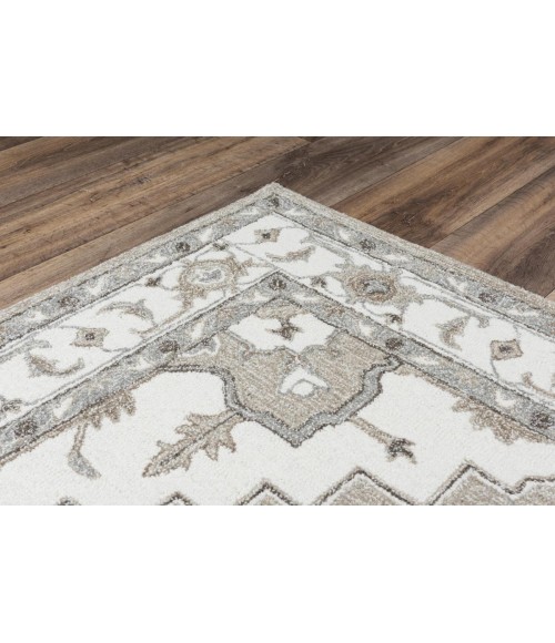 Rizzy Home Conley Ivory A01101 5 ft. X 7 ft. 6 in. Rectangle Rug