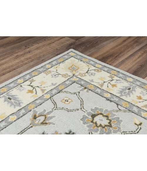 Rizzy Home Conley Brown A01109 5 ft. X 7 ft. 6 in. Rectangle Rug