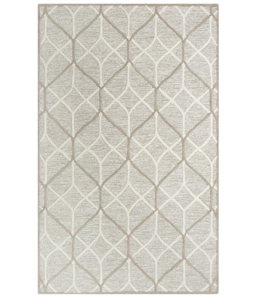 Rizzy Home Ava Ivory A06102 7 ft. 9 in. X 9 ft. 9 in. Rectangle Rug