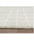 Rizzy Home Lofton Ivory A07101 8 ft. 9 in. X 11 ft. 9 in. Rectangle Rug