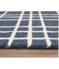 Rizzy Home Lofton Blue A07102 7 ft. 9 in. X 9 ft. 9 in. Rectangle Rug
