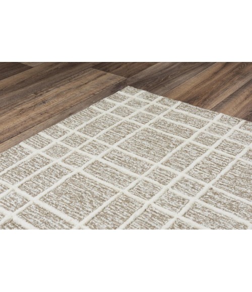 Rizzy Home Lofton Brown A07103 2 ft. 6 in. X 8 ft. Rectangle Rug