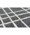 Rizzy Home Lofton Black and Gray A07104 5 ft. X 7 ft. 6 in. Rectangle Rug