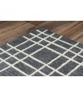 Rizzy Home Lofton Black and Gray A07104 5 ft. X 7 ft. 6 in. Rectangle Rug