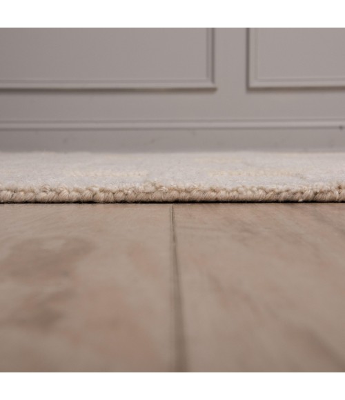 Rizzy Home Lofton Ivory A07201 5 ft. X 7 ft. 6 in. Rectangle Rug