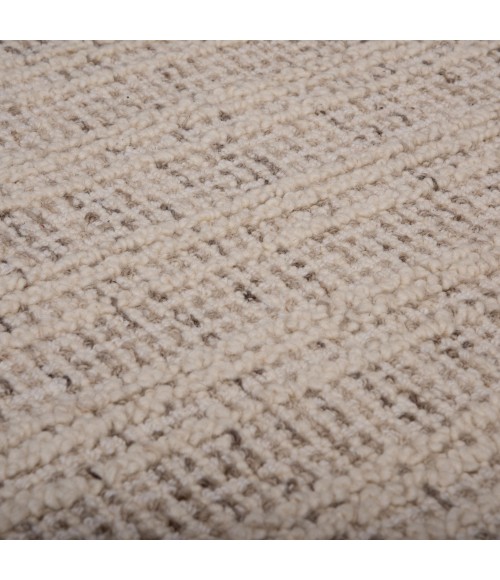 Rizzy Home Lofton Brown A07203 7 ft. 9 in. X 9 ft. 9 in. Rectangle Rug
