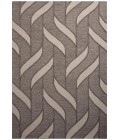 Rizzy Home Lofton Black and Gray A07204 7 ft. 9 in. X 9 ft. 9 in. Rectangle Rug
