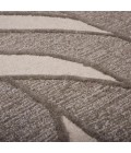 Rizzy Home Lofton Black and Gray A07204 7 ft. 9 in. X 9 ft. 9 in. Rectangle Rug