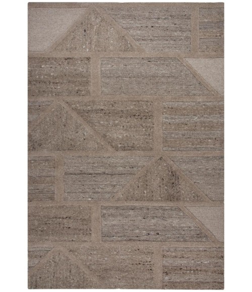 Rizzy Home Lofton Brown A07211 5 ft. X 7 ft. 6 in. Rectangle Rug