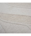 Rizzy Home Lofton Ivory A07214 5 ft. X 7 ft. 6 in. Rectangle Rug