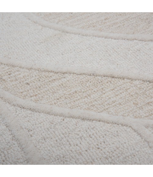 Rizzy Home Lofton Ivory A07214 5 ft. X 7 ft. 6 in. Rectangle Rug