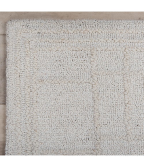 Rizzy Home Lofton Ivory A07216 7 ft. 9 in. X 9 ft. 9 in. Rectangle Rug