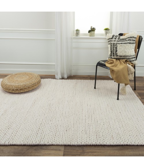 Rizzy Home Kolkata Ivory A13990 8 ft. 9 in. X 11 ft. 9 in. Rectangle Rug