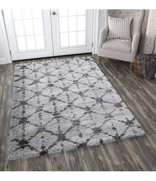 Rizzy Adana Area Rug AN696A 7'10" x 10'6" Gray