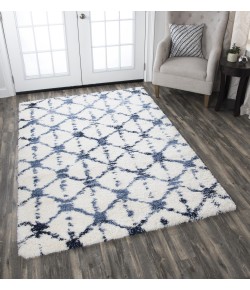 Rizzy Home Adana AN697A Cream / Beige Area Rug 5 ft. 3 in. X 7 ft. 3 in. Rectangle