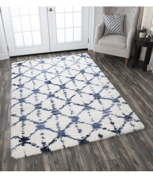 Rizzy Adana Area Rug AN697A 7'10" x 10'6" IVORY
