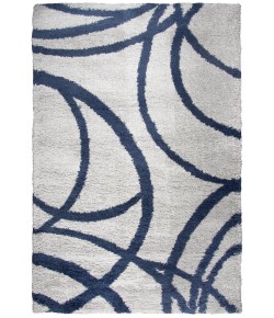 Rizzy Home Adana AN703A Gray / Navy Area Rug 5 ft. 3 in. X 7 ft. 3 in. Rectangle