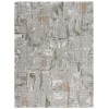 Rizzy Home Ankara ANK734 Gray Area Rug 8 ft. X 10 ft. Rectangle