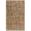 Rizzy Home Becker BKR105 Brown Area Rug 5 ft. X 8 ft. Rectangle